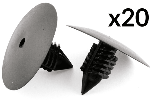 20x Clips for Renault Megane Clio Scenic Wheel Arch Lining Slash Guard Spruce