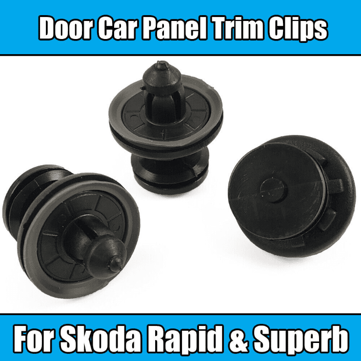 20x Clips for Skoda Rapid Superb Door Card Interior Trim Panel Cover
