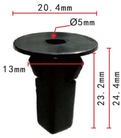 20x Clips for Toyota Lexus Wheel Arch Liner Moulding Bodywork Fastener Grommet