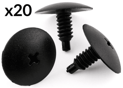 20x Clips for VW Golf Mk3 Vento Audi Bonnet Grill Panel Air Intake