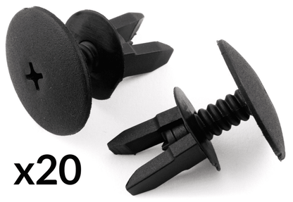 20x Clips for VW Golf Vr6 GTI Cowl Scuttle Trim Rain Tray Deflector Panel