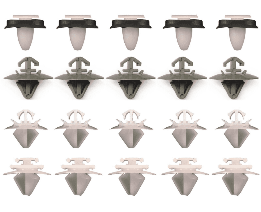 20x Clips Set for Renault Kangoo Vivaro Van Door Panel Side Moulding Trim