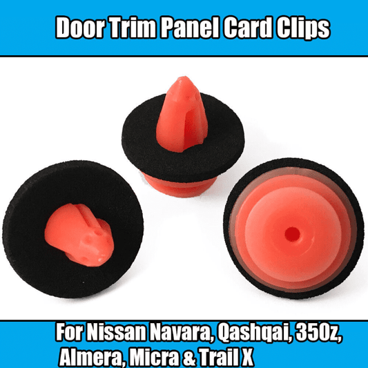 20x Door Card Panel Trim Clips for Nissan Navara Qashqai Almera Micra XTrail