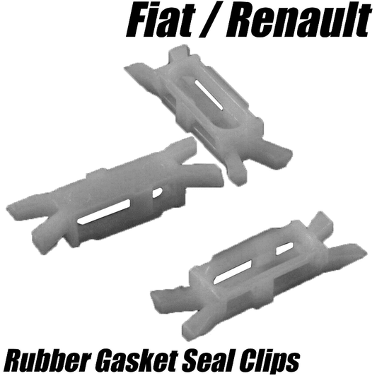 20x Door Moulding Rubber Weather Gasket Seal Trim Clips for Fiat Renault 7078732