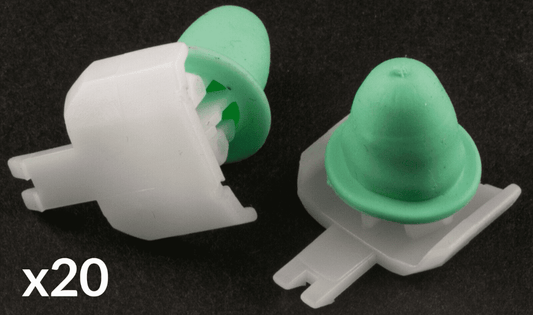 20x Door Trim Panel Moulding Fastener Clips for VW Golf Caddy Polo Passat