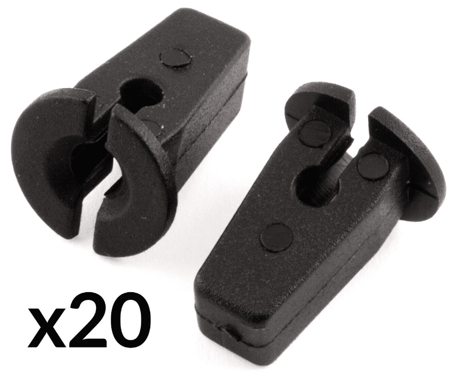 20x Expanding Lock Nut Grommets for VW Audi Skoda Wheel Arch Bumper Panel