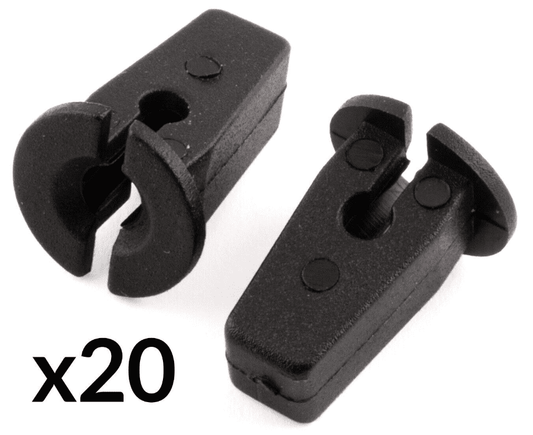 20x Expanding Lock Nut Grommets for VW Audi Skoda Wheel Arch Bumper Panel