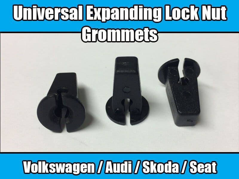20x Expanding Lock Nut Grommets for VW Audi Skoda Wheel Arch Bumper Panel