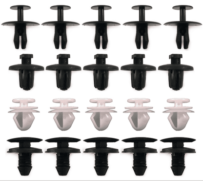 20x Fasteners Clips Set for Citroen Bumper Door Panel Wheel Arch Side Trim