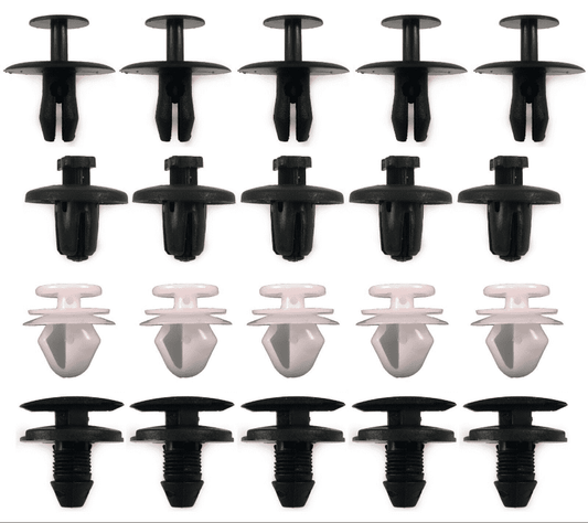 20x Fasteners Clips Set for Citroen Bumper Door Panel Wheel Arch Side Trim