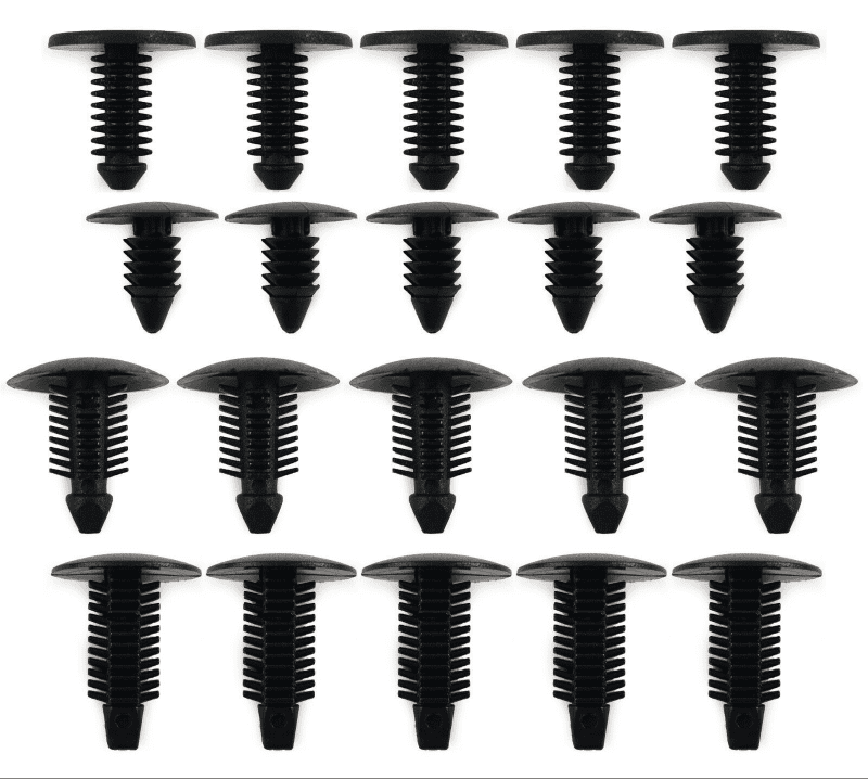 20x Fir Tree Interior Exterior Retainer Fastener Clips Set for Audi A1 A2 A3