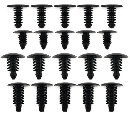 20x Fir Tree Interior Exterior Retainer Fastener Clips Set for Audi Q3 Q5 Q7