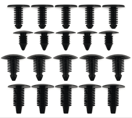 20x Fir Tree Interior Exterior Trim Fasteners Clips Set for Audi A7 A8