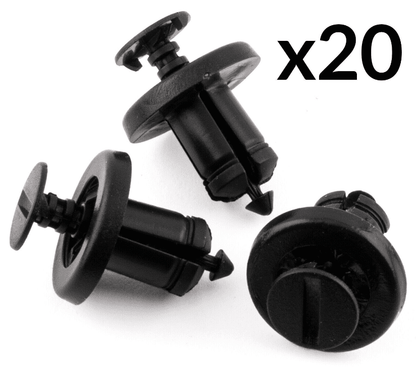 20x Front Back Bumpers Engine Shields Lining Trim Clips Fits K12 Nissan Micra