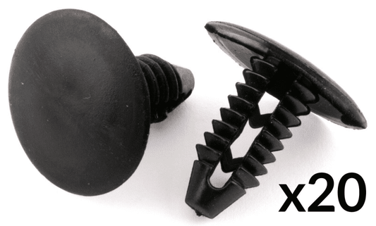 20x Front Bumper Boot Radiator Retainer Shield Yorke Trim Clips for Chrysler