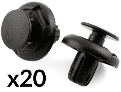20x Front Grille & Upholstery Trim Clips for Honda Civic Crv Accord