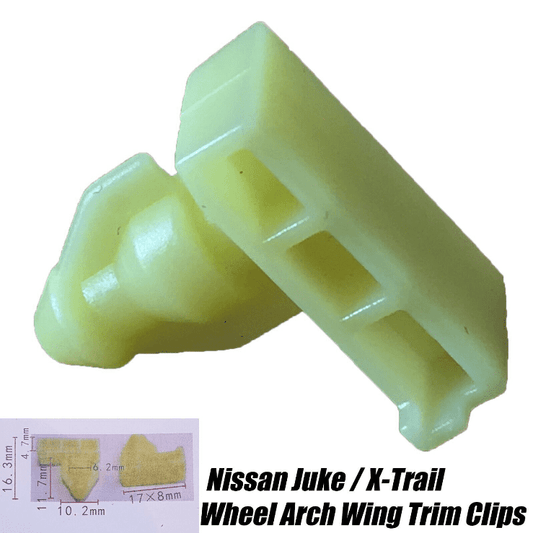 20x Front Rear Wheel Arch Wing Bumper Surround Trim Clips for Nissan Juke Xtrail