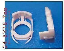 20x Fuel Line Retainer Clips for Ford Pipe Guide Fastener Plastic 7L3Z-9S317-B