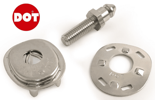 20x Genuine Dot M5x15mm Threaded Base Stud & Socket Boat Canopy Cover Fastener