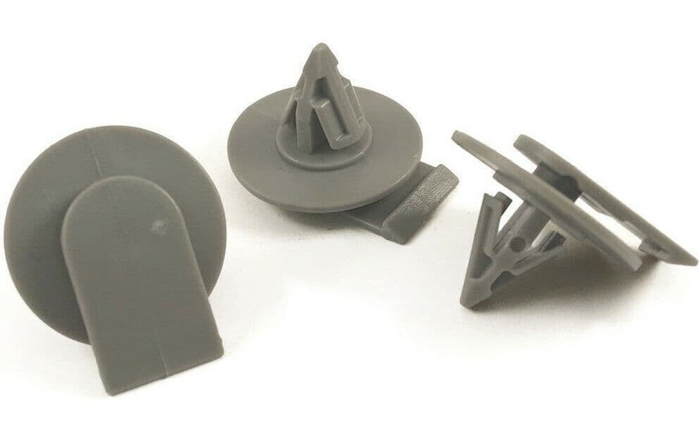 20x Grey Trim  Clips Fasteners for BMW Mini Cooper R50 R52 R53 Wheel Arch Skirt