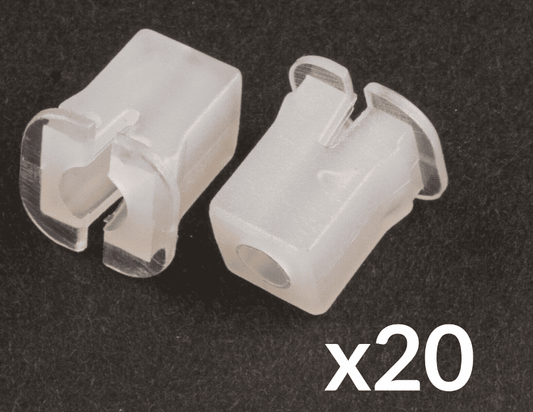 20x Headlight Retainer Grommet Insert Expanding Nut Clips for Vauxhall Vectra