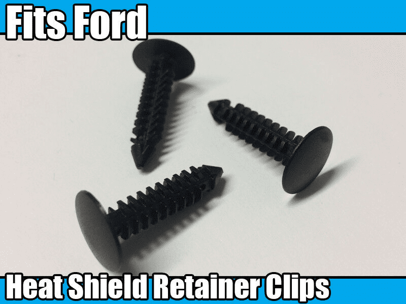 20x Heat Shield Retainer Clips Fastener for Ford Engine Mount Trim ...
