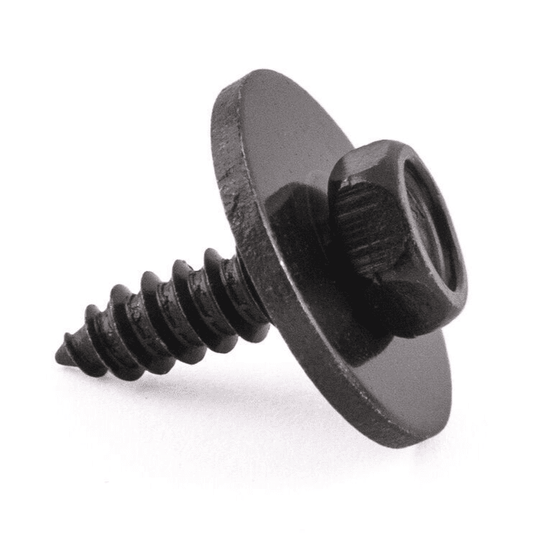 20x Hex Self-Tapping Socket Bolt for BMW Washer 4.8X16mm Black Metal Hexagonal