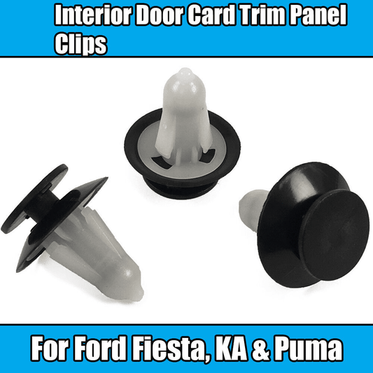 20x Interior Door Card Panel Fastener Trim Clips for Ford Fiesta Ka Puma
