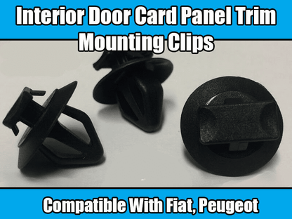 20x Interior Door Card Panel Trim Clips for Fiat Ducato Uno Alfa Romeo Peugeot