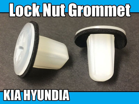 20x Lock Nuts for Kia Hyundai Screw Grommets Fit A 9mm Square Hole