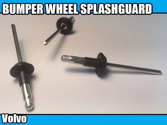 20x Metal Pop Rivets Clips for Volvo Bumper Wheel Splashguard Housing 979878-6