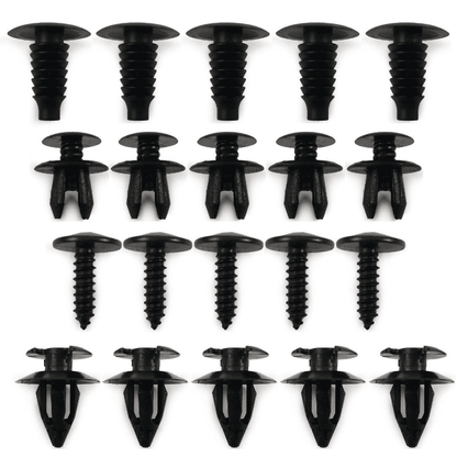 20x Moulding Panel Retainer Rivet Trim Clips for VW Up Polo Bora Jetta Passat