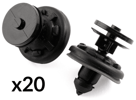 20x Panel Trim Clips for Polo Mk4 VW Mk5 Mk6 Touran Jetta Golf Passat Door Card