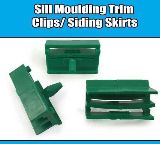20x Plastic Fastener Trim Clips for BMW 5 Series E60 E61 Nissan Side Skirt Sills