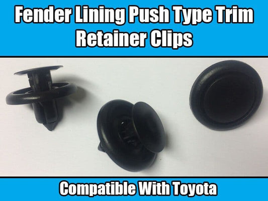20x Plastic Push Type Clips for Toyota Corolla MR2 Bumper Lining