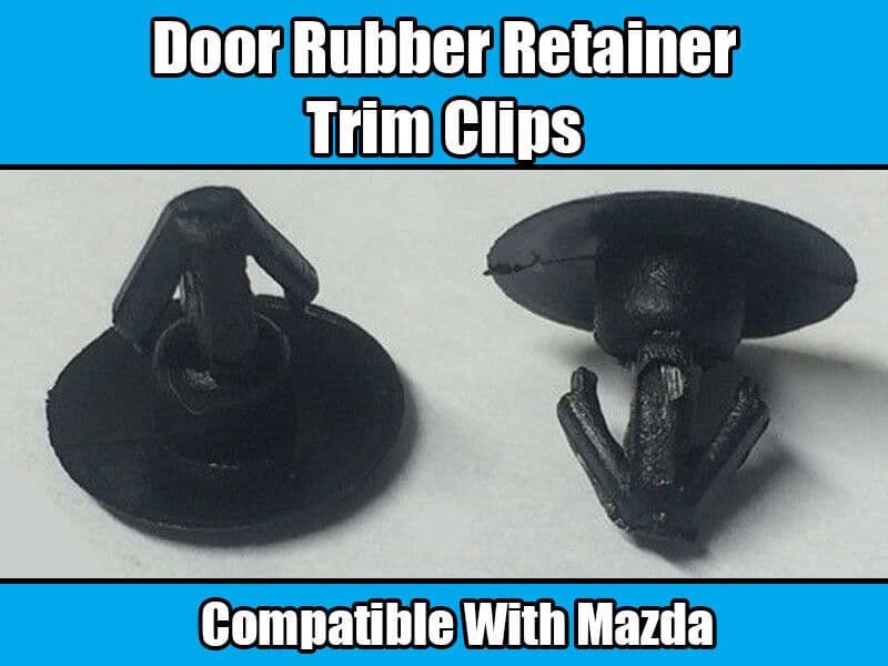20x Plastic Retainer Trim Clips for Mazda Series 2 3 5 6 Door Rubber Bp4K58762