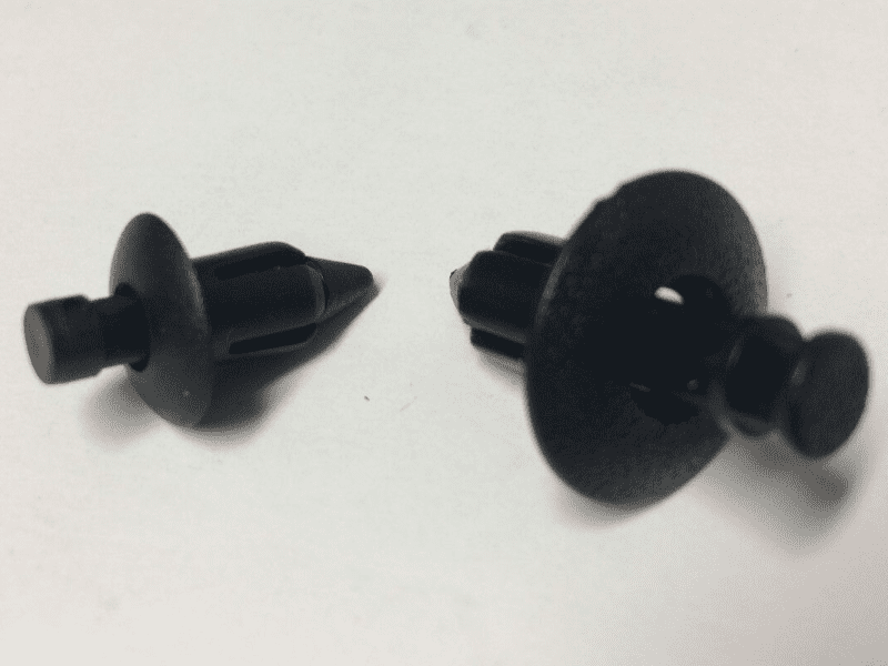 20x Plastic Rivet Clips for Suzuki Bike Fairing Panel 10 Each 6mm, 8mm