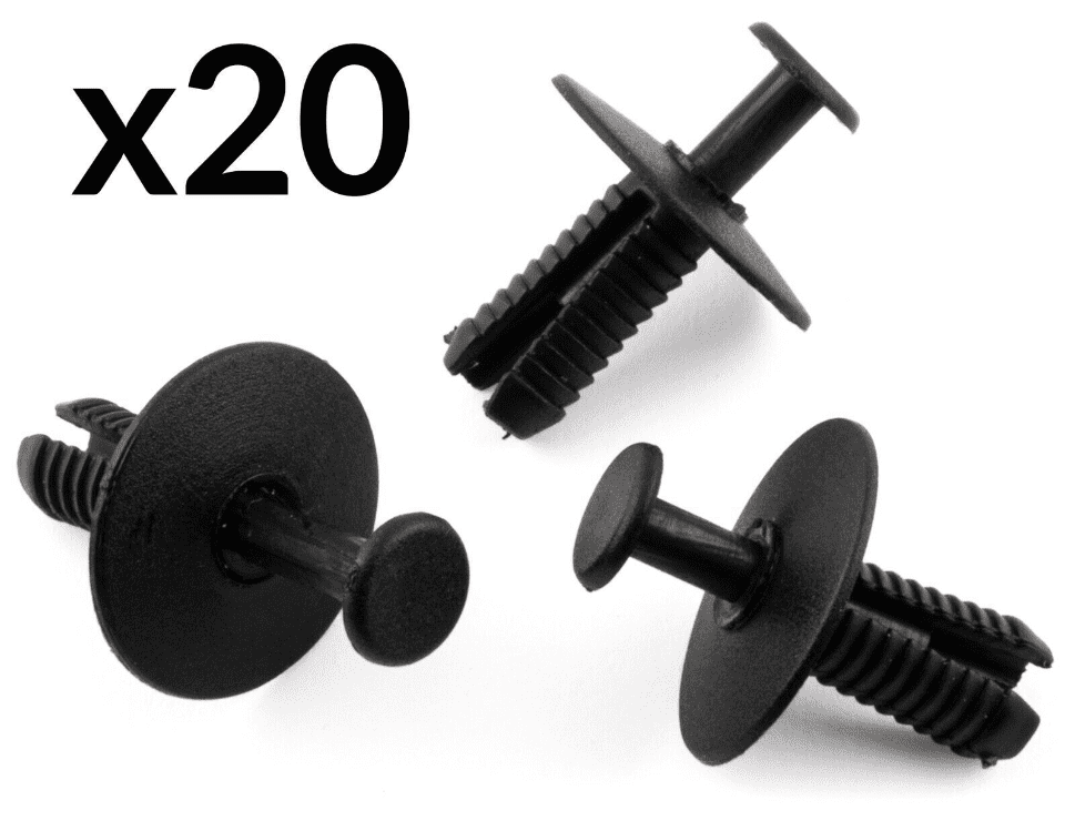 20x Plastic Trim Clip Expanding Rivet Skirts Sills Bumper Cover for BMW & Mini