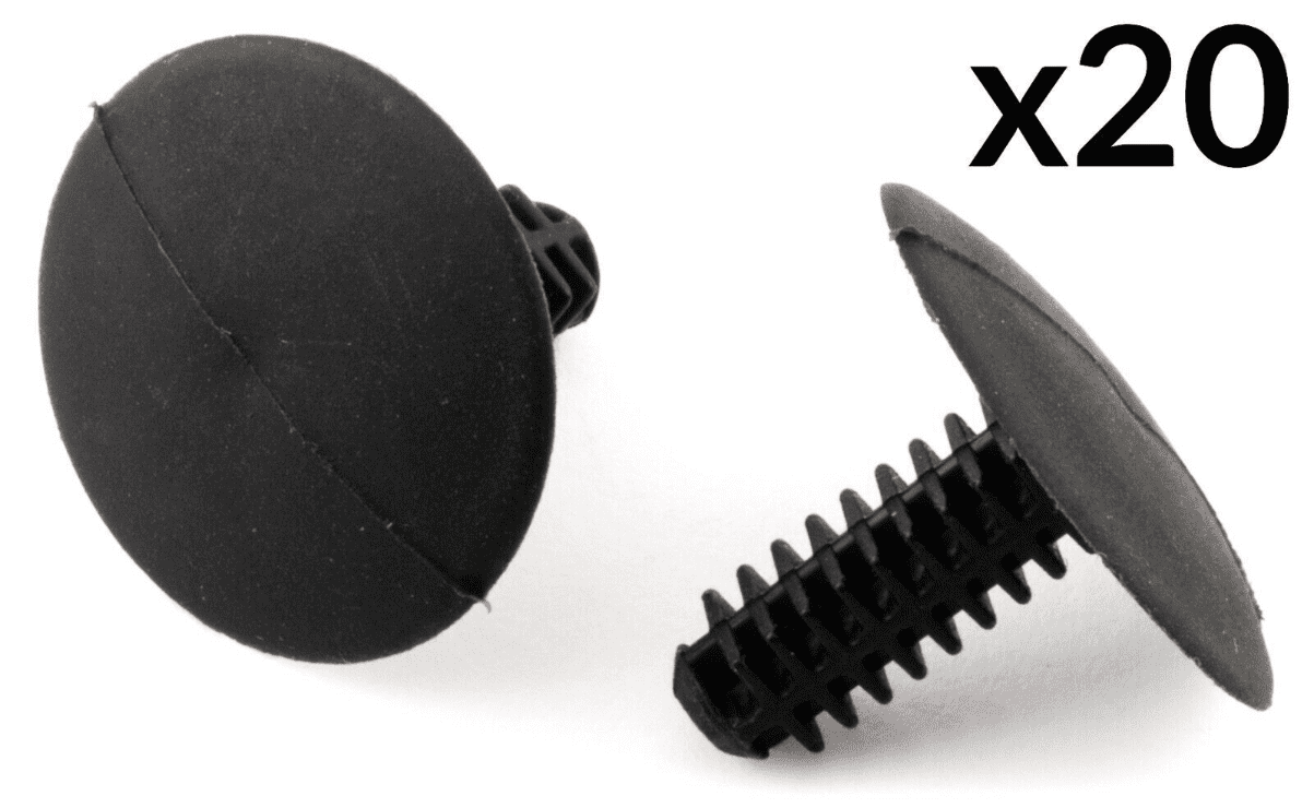 20x Plastic Trim Clips for Honda Interior Carpet Seat Back Boot Lining Panel