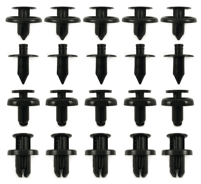 20x Push Rivets Fastener Clips Kit for Toyota Yaris Bumper Trim Panel ...