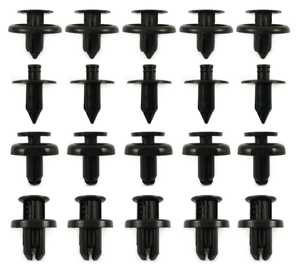20x Push Rivets Fastener Clips Kit for Toyota Yaris Bumper Trim Panel