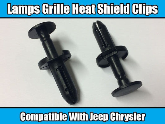 20x Push Type Retainer Clips for Jeep Chrysler Bumper Lamps Grill Heat Shield