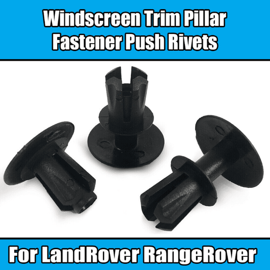 20x Rivet Clips for Land Rover Range Rover Freelander Windscreen Trim Pillar