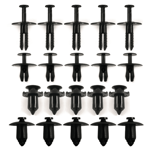20x Rivet Clips Set for Audi A3 A5 A8 Q3 Q7 Bumper Exterior Trim Wheel Arch