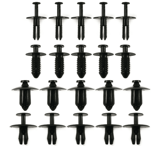 20x Rivet Clips Set for BMW Engine Bumper Exterior Wheel Arch Trim