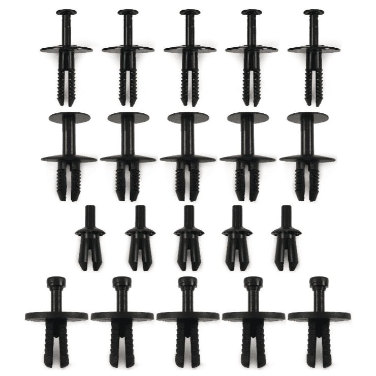 20x Rivets Clips  Set for BMW Bumper Trim Door Body Panel Wheel Arch