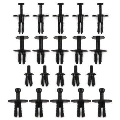 20x Rivets Clips  Set for BMW Bumper Trim Door Body Panel Wheel Arch
