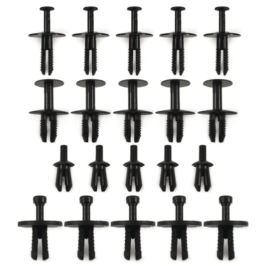 20x Rivets Clips  Set for BMW Bumper Trim Door Body Panel Wheel Arch