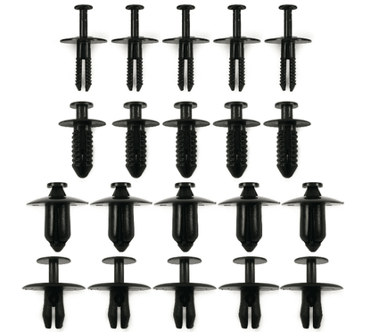 20x Rivets Clips Set for Ford Mazda Bumper Exterior Wheel Arch Trim
