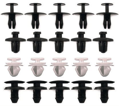 20x Rivets Clips Set for Peugeot 306 Bumper Door Panel Wheel Arch Trim